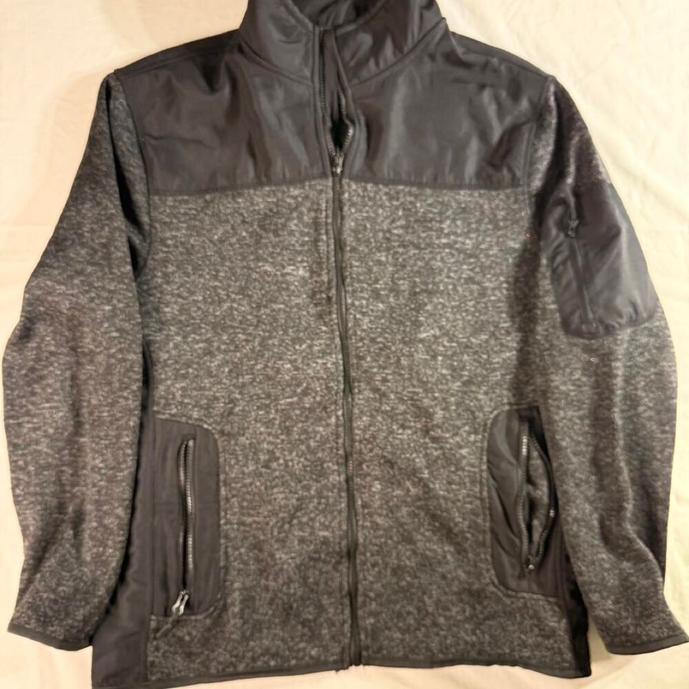 Beverly-hills-polo-club Men's Grey and Black Jacket